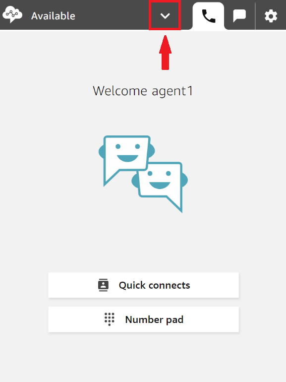 Status Change menu highlighted